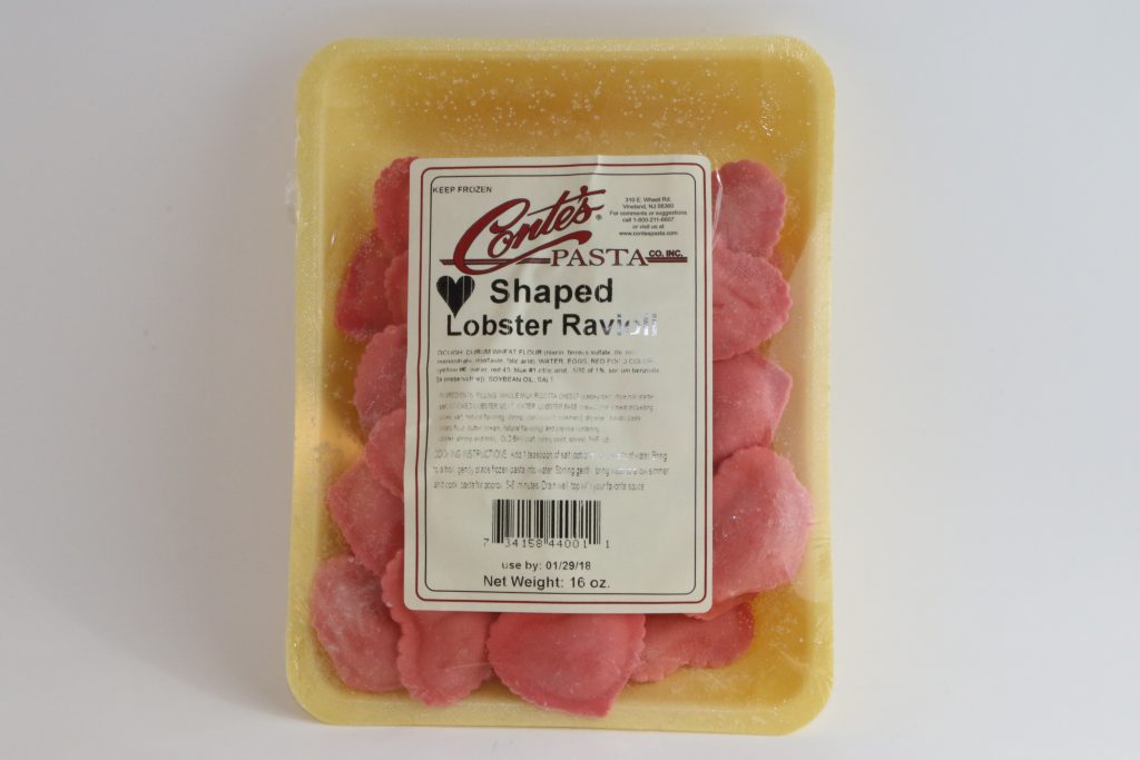 Conte Ravioli Conte's Pasta Company Red Heart-Shaped Lobster Ravioli - Conte's Pasta ...