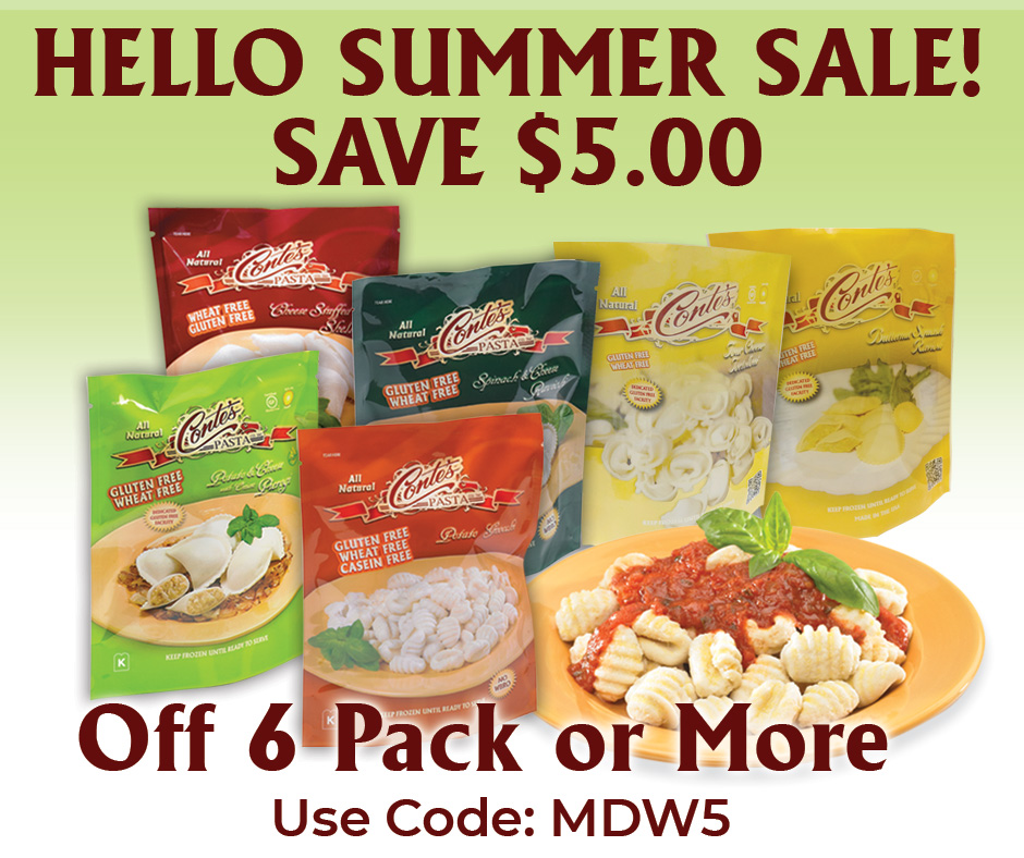 Conte's Pasta Company Traditional Handmade Pasta Gluten Free